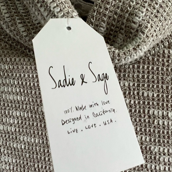 Sadie & Sage Sweet Citadel Turtlel Neck Dress in Oatmeal - Medium - Picture 7 of 8